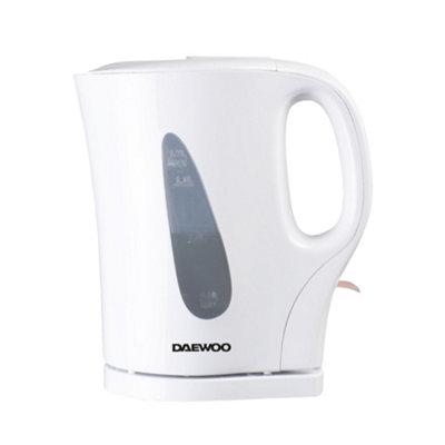 B&Q -  Plastic 1.7L Kettle White (One Size)
