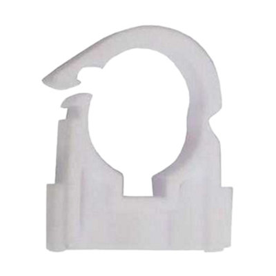 Securplumb Pipe Clips (Pack Of 50) White (15mm) from B&Q