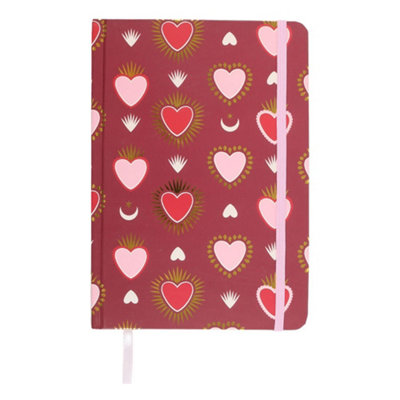 Something Different Sacred Heart A5 Notebook Red (One Size) from B&Q