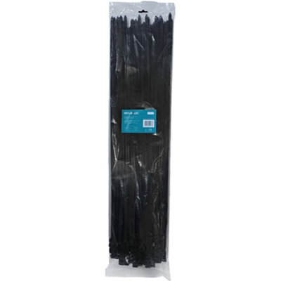 Securlec Cable Ties (Pack Of 100) Black (55Cm X 0.8Cm) from B&Q