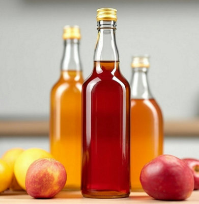 B&Q -  Glass Bottle 500Ml With Cap 50Cl Wine Juice Liqueur Liquid Storage Brewing 0.5L 1X 500Ml Bottle + Cap