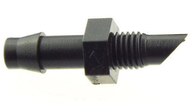 B2C 4mm Micro Irrigation Fitting Antelco Pipe Barbed Garden Watering Connector Valve  4mm AdaptorThreaded from B&Q
