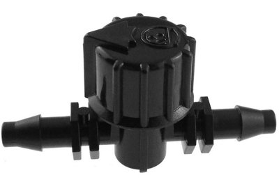 B2C Barbed Irrigation Valves  In-Line Garden Pipe Watering 4mm Vari-Flow Valve Barbed from B&Q