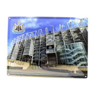 Newcastle United Fc Stadium Plaque Multicoloured (One Size) from B&Q