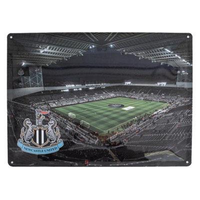 Newcastle United Fc Stadium Plaque Multicoloured (One Size) from B&Q