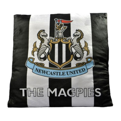 Newcastle United Fc St James Park Stadium Filled Cushion Black/white (One Size) from B&Q