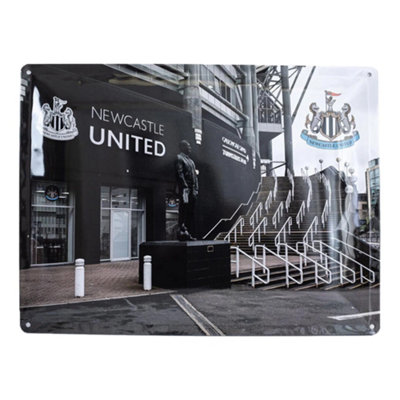 Newcastle United Fc Stadium Plaque Multicoloured (One Size) from B&Q