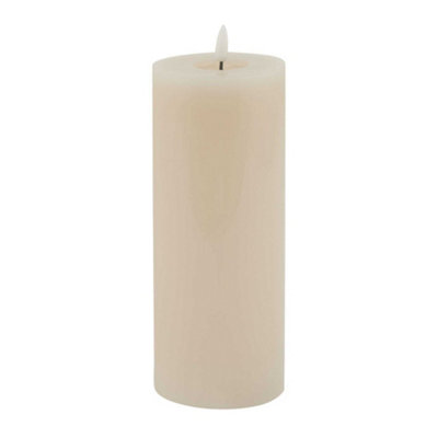 Hill Interiors Luxe Collection Melting Electric Candle Taupe (23Cm X 9Cm X 9Cm) from B&Q