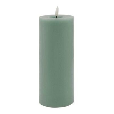 Hill Interiors Luxe Collection Melting Electric Candle Sage (15Cm X 8Cm X 8Cm) from B&Q