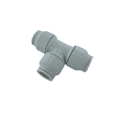 Securplumb Equal Tee Connector White (22mm) from B&Q