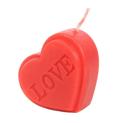 Something Different Love Heart Valentine's Day Candle - Image 4