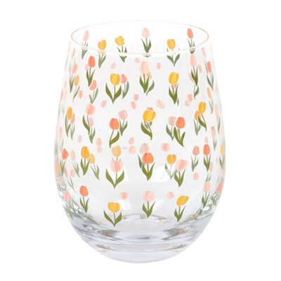  - Something Different Tulip 450Ml Stemless Gl Clear (One Size)