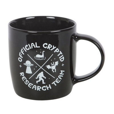  - Something Different Cryptid Research Team 350Ml Mug Black (One Size)