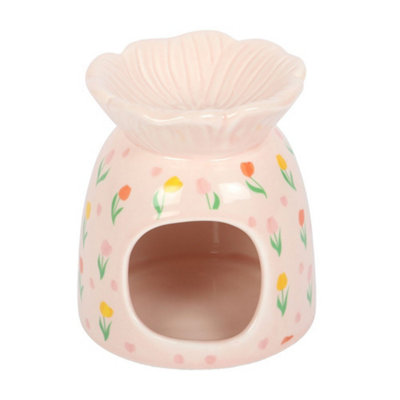 - Something Different Tulip Oil Burner Pink (One Size)