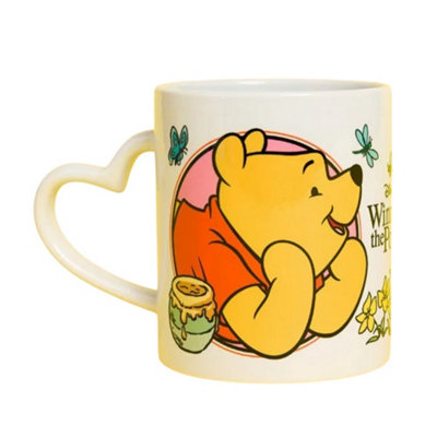 Winnie The Pooh Heart Mug White (One Size) from B&Q