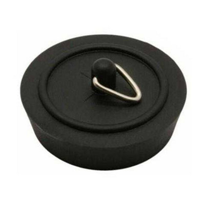 Securit Basin Plug Black (One Size) from B&Q