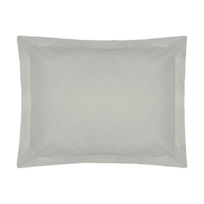 Belledorm Egyptian Cotton Oxford Pillowcase Platinum (51Cm X 76Cm) from B&Q