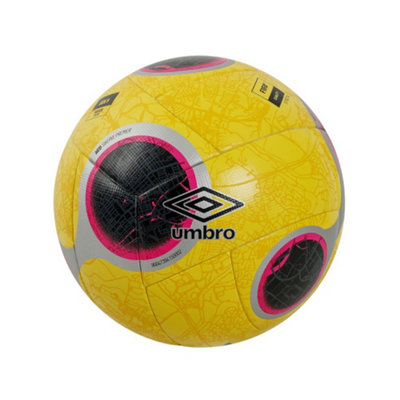  - Umbro Neo Swerve Premier Fq Football Yellow/white/silver/pink (5)