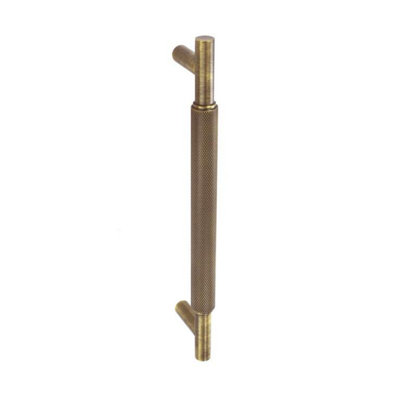 Smiths Architectural Br Bar Handle Antique Br (160mm) from B&Q