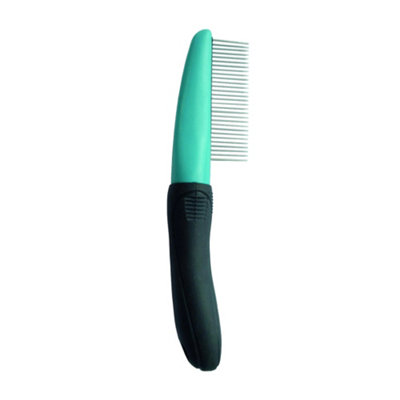  - M-Pets Hairdo Dog Comb Black/blue (One Size)