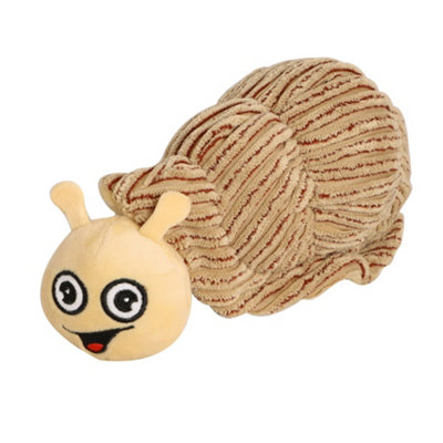 Ministry Of Pets Shelly The Sea Snail Plush Dog Toy Brown (M) from B&Q