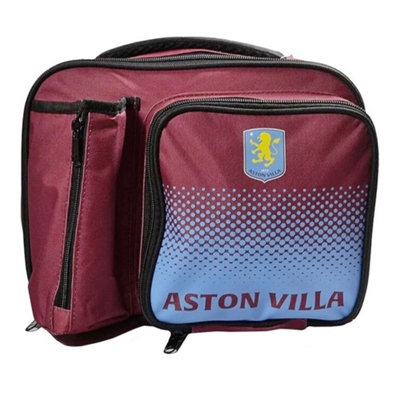 Aston Villa Fc Fade Lunch Bag Claret (One Size) from B&Q