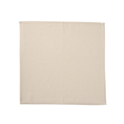  - Nutshell Organic Cotton Plain Napkin Natural (One Size)