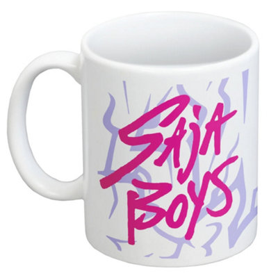 K-Pop Demon Hunters Boys White/Pink/Lavender Saja Mug - One Size - 100% Mixed - Image 4