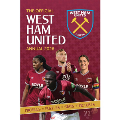 West Ham United Fc 2026 Annual Maroon (One Size) from B&Q