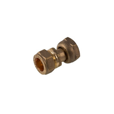 Securplumb Wras Tap Connector (Pack Of 5) Brown (15mm X 0.5In) from B&Q