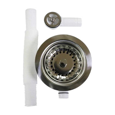Securplumb Sink Waste Silver (One Size) from B&Q