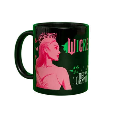Wicked Unisex Black Defy Gravity 312Ml Mug In - Image 3