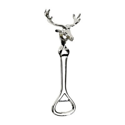  - Jack Pyke Stag Bottle Opener Silver (One Size)