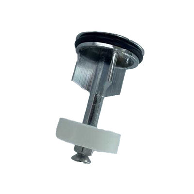 Securplumb Chrome Basin Plug Silver (One Size) from B&Q