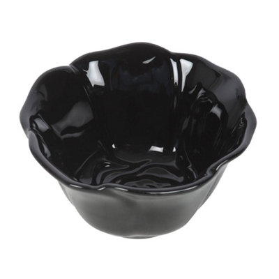  - Something Different Rose Trinket Dish Black (One Size)