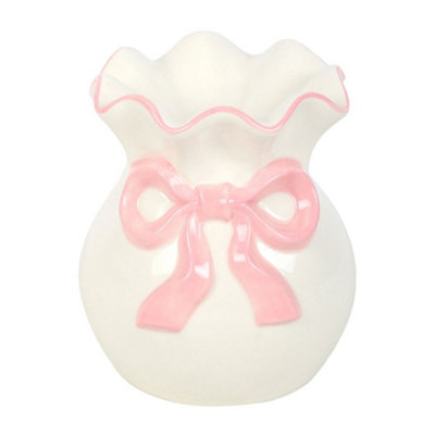 Something Different Bow Oil Burner - White/Pink - Image 3