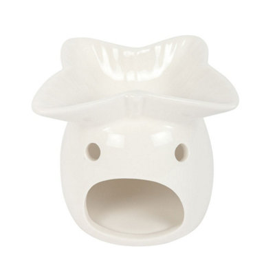  - Something Different Butterfly Oil Burner White (One Size)