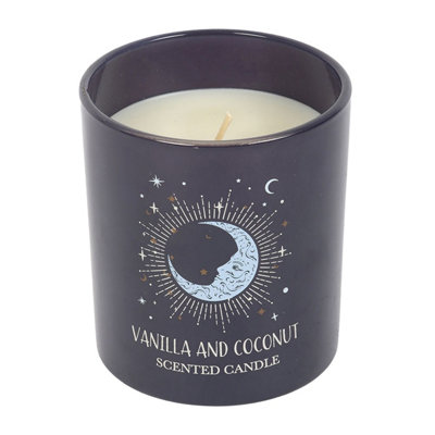 Something Different Vanilla And Coconut Crescent Moon Candle - Image 4