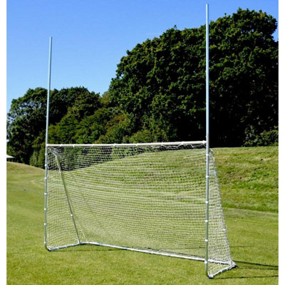 Precision Multi-Purpose Goal Post White (10Ft) from B&Q