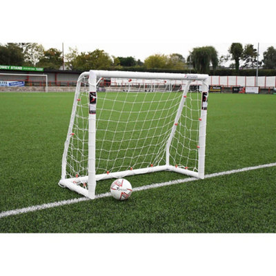 Precision Match Goal Post White (5In X 4In) from B&Q