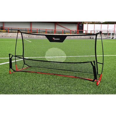 Precision Pro Dual Sided Rebound Net Black/red (One Size) from B&Q