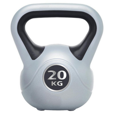 Urban Fitness Equipment Vinyl Kettle Bell Black (20Kg) from B&Q