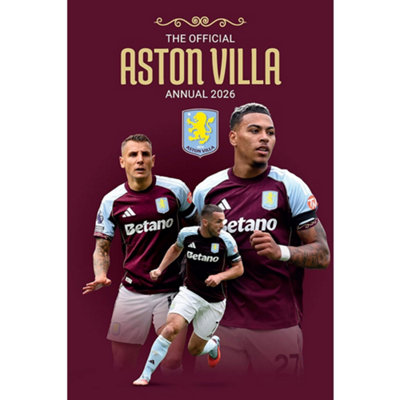 Aston Villa Fc 2026 Annual Maroon (One Size) from B&Q