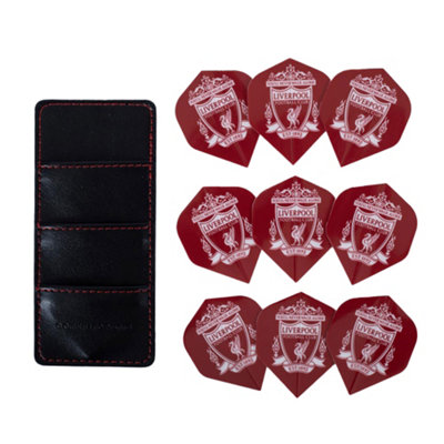 Liverpool Fc Dart Flights (Pack Of 9) Red/white (One Size) from B&Q