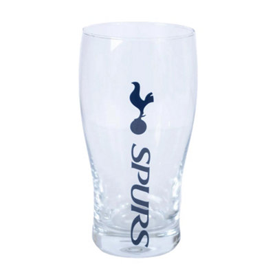 Tottenham Hotspur Fc Tulip Pint Gl Transparent (One Size) from B&Q