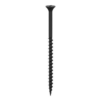 Securfix Drywall Screws (Pack Of 200) Black (3.5mm X 50mm)
