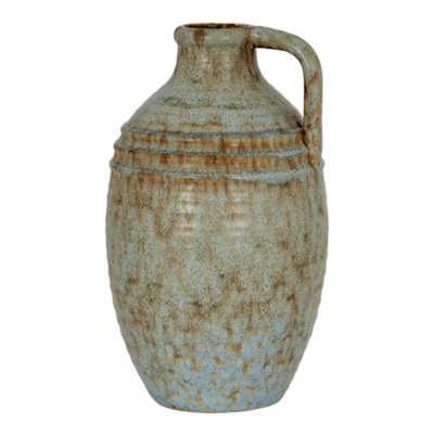 Hill Interiors Unisex Grey Capella Bottle Vase In - Image 6