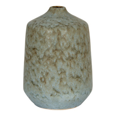 B&Q -  Capella Bottle Vase Grey (One Size)