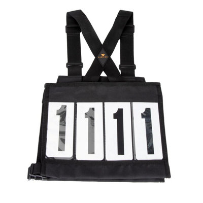 Aubrion Unisex Adult Number Horse Bib Black (One Size) from B&Q