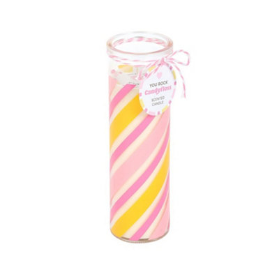 Something Different Cotton Candy Candy Stripe Tube Candle - Image 4